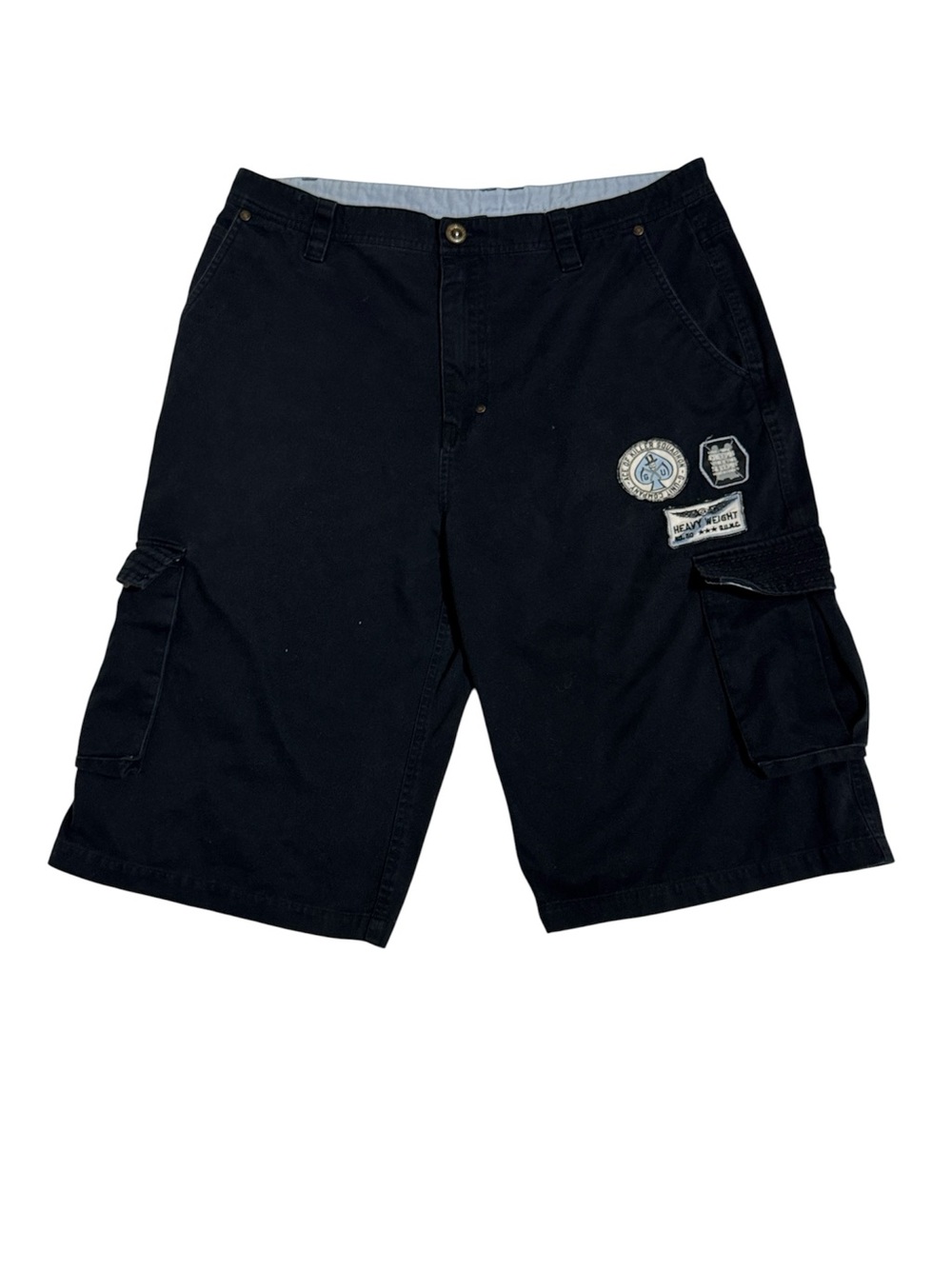 G Unit Shorts Adult 36 Black Cargo District 50 Hip Hop Streetwear Cotton Mens